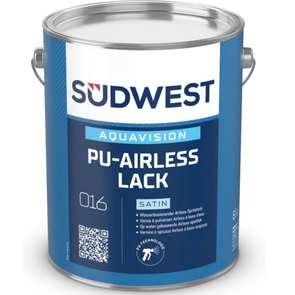 Südwest AquaVision PU-Airless Lack Satin – 5 Liter