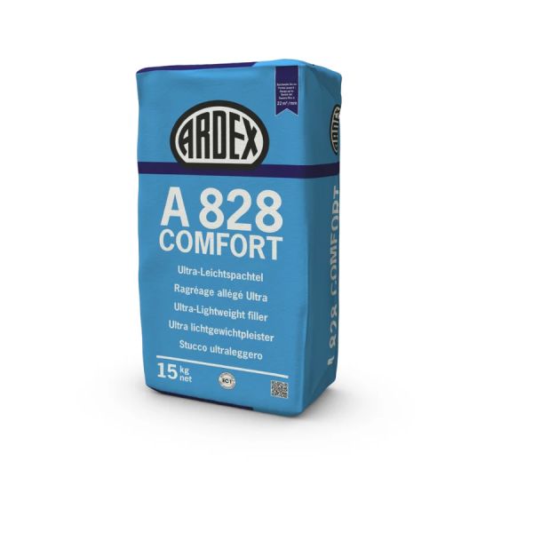 ARDEX A 828 COMFORT Ultra-Leichtspachtel – 15kg