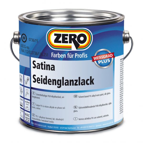 Zero Satina Seidenglanzlack - Bequem online bestellen