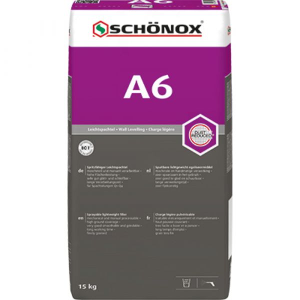 SCHÖNOX A6 Leichtspachtel – 15kg