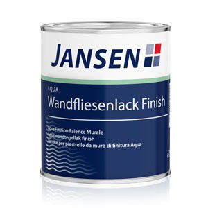 Jansen Aqua Wandfliesenlack Finish – 0,75 Liter