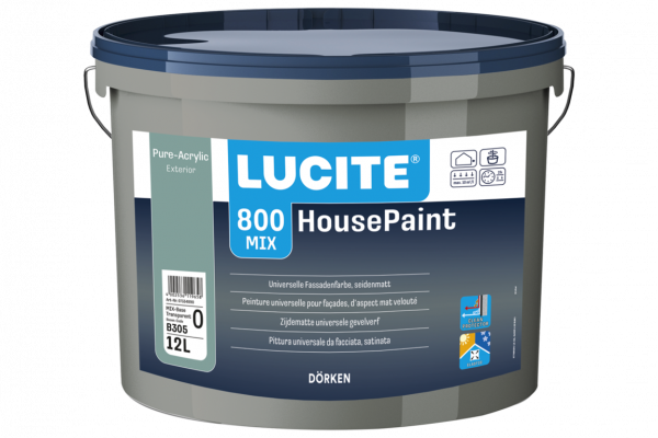 LUCITE 800 House-Paint Fassadenfarbe