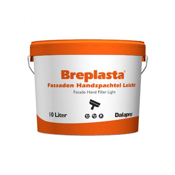BREPLASTA Fassaden Handspachtel Leicht – 10 Liter