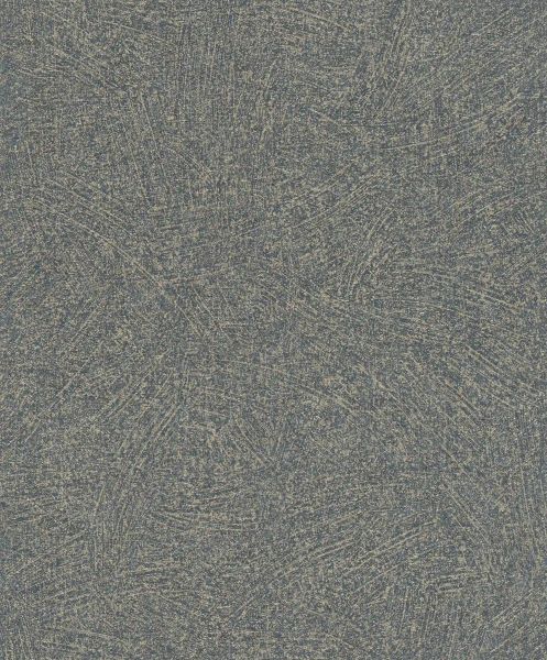 Rasch Vliestapete 520262 Blau-Dunkelblau Uni 10,05 m x 0,53 m