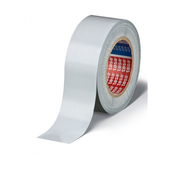 tesa Putzband UV Extra 4370 – 25 Meter, Grau-Weiss