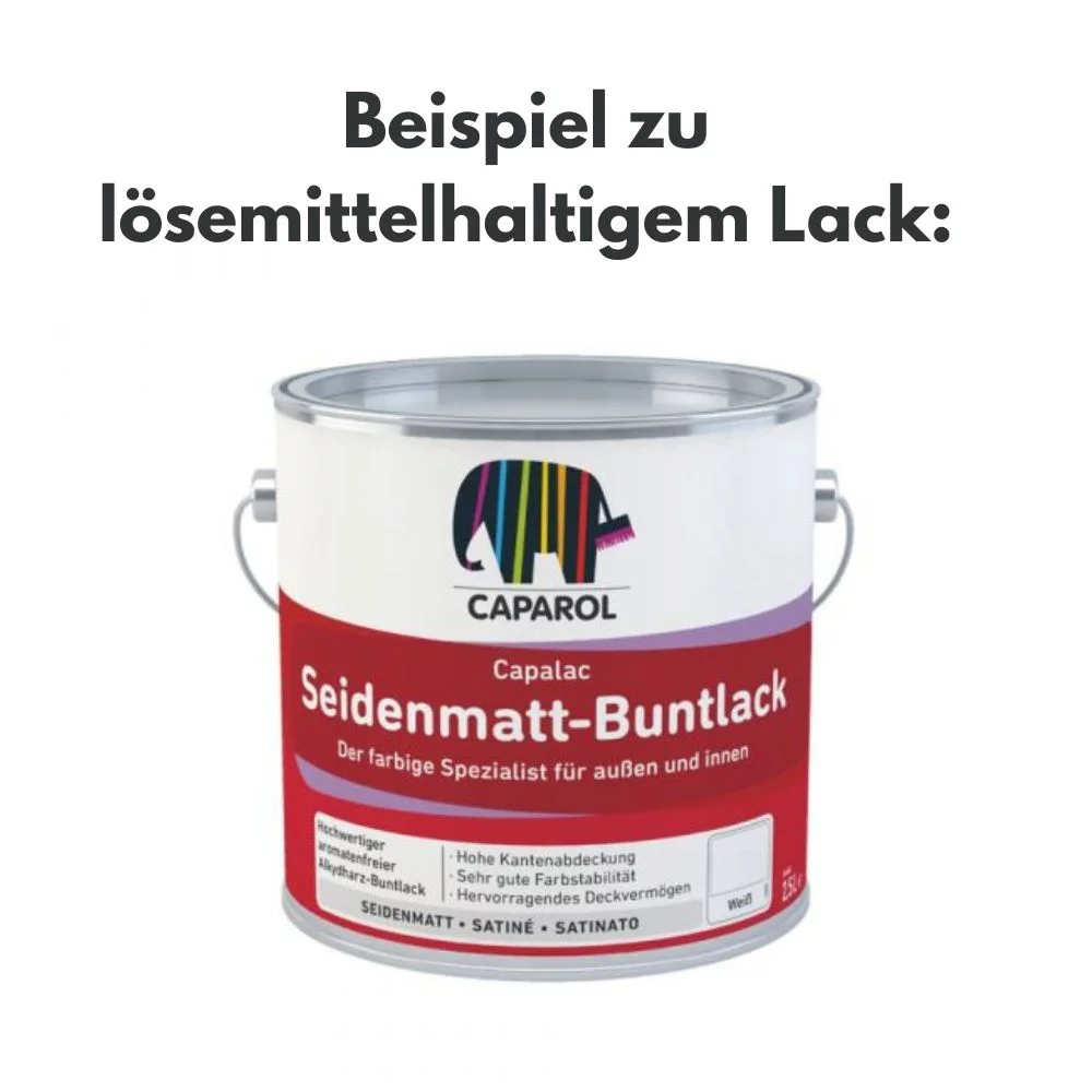 Lösemittellack