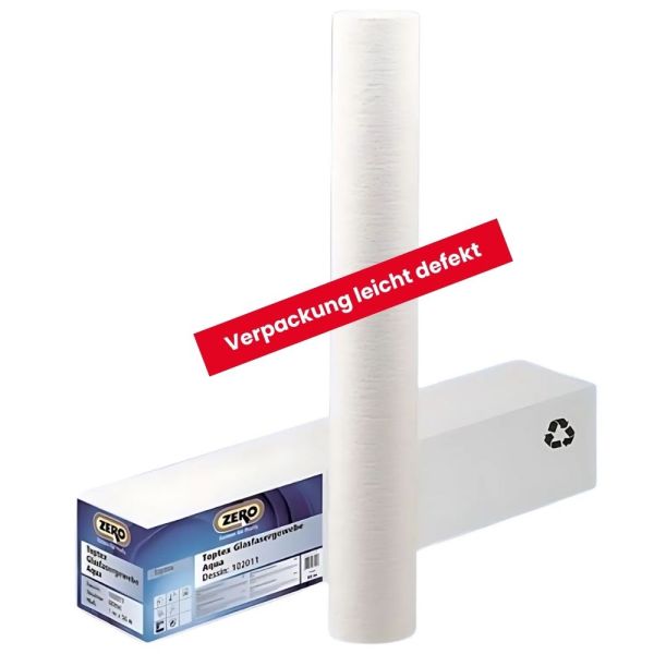 Restposten – Zero Toptex Maler Glasvlies Aqua Pigmentiert ZA08 160g/m²