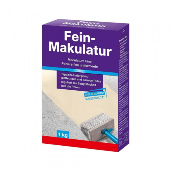 Decotric Fein-Makulatur 1 kg – Inventur