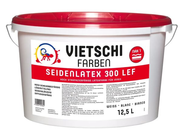 VIETSCHI Seidenlatex 300 LEF – 12,5 Liter – Latexfarbe