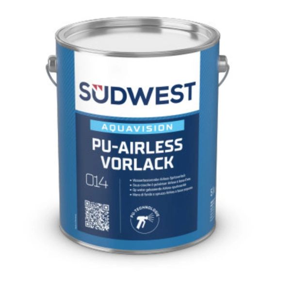 Südwest AquaVision PU-Airless Vorlack – 5 Liter