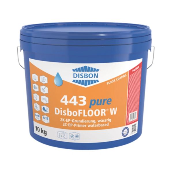 Disbon DisboFLOOR W 443 pure 2K-EP-Grundierung – Transparent
