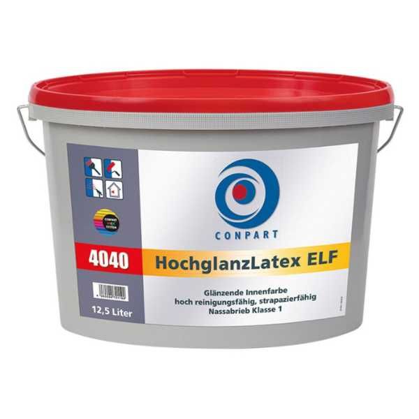 Conpart HochglanzLatex LF 4040 Weiß – 12,5 Liter