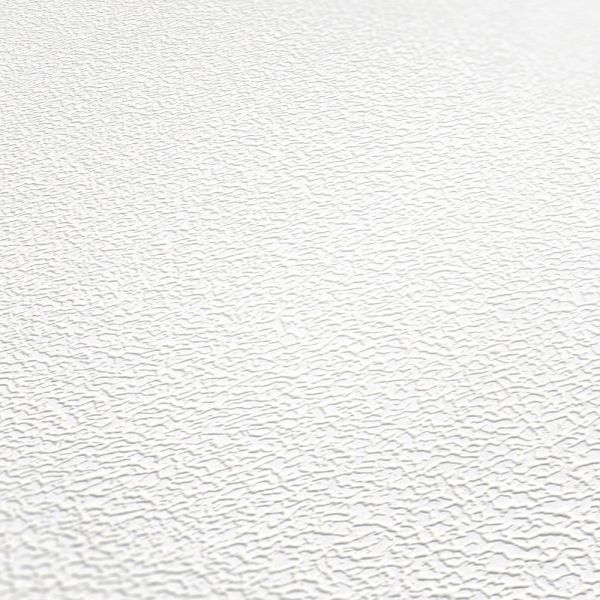 AS Creation Unitapete Überstreichbar Weiß 866-245915 - 25,00 m x 1,06 m