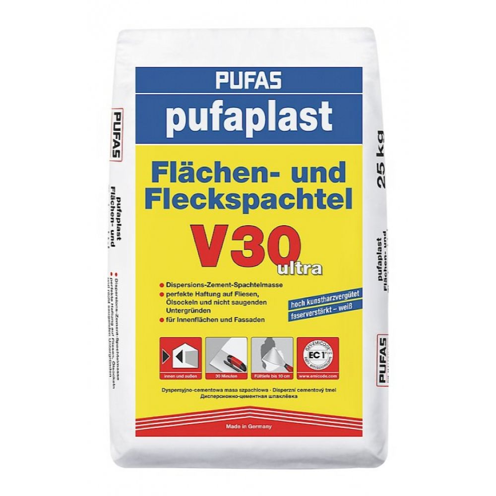 Pufas pufaplast Flächen- und Fleckspachtel V30 bestellen