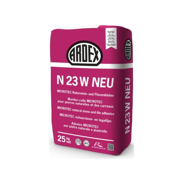 Ardex N 23 W NEU 25 Kg – Microtec Natursteinkleber weiß