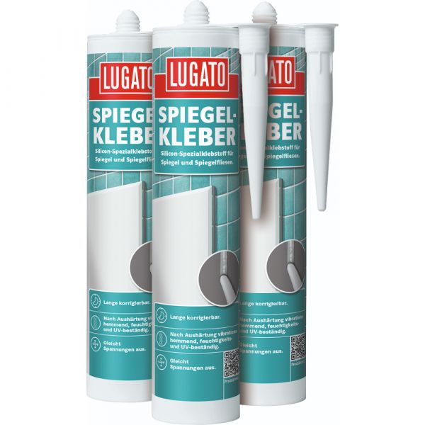 Lugato Spiegelkleber Transparent – 310g 2061