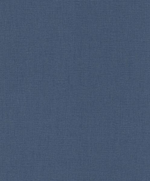 Rasch Vliestapete 484762 Blau-Dunkelblau Uni 10,05 m x 0,53 m