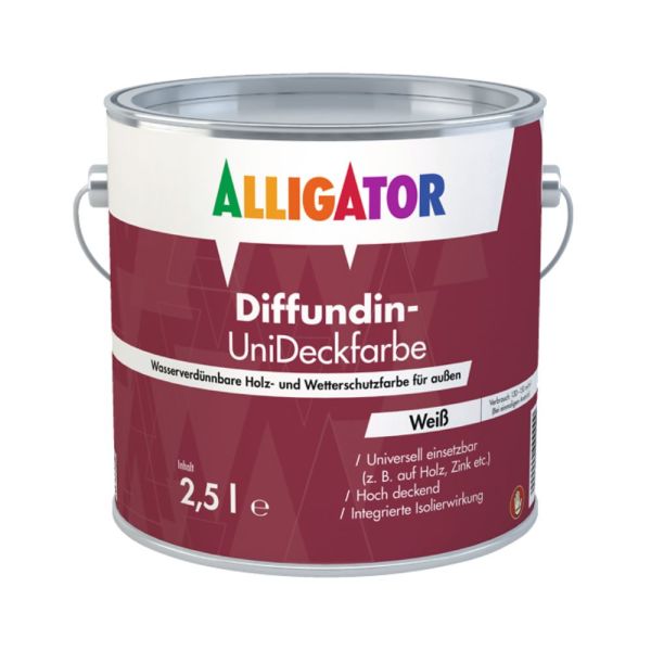 Alligator Diffundin-Unideckfarbe