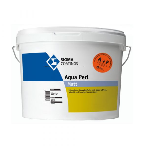 SIGMA Aqua Perl Fassadenfarbe A+F – 12,5 Liter