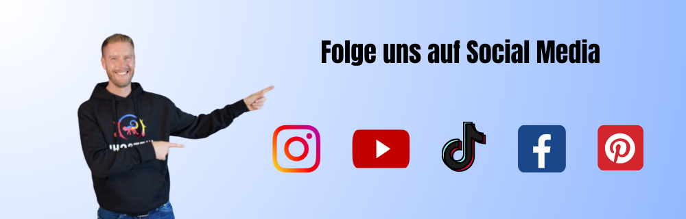 Folgen Sie uns auf Social Media