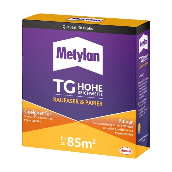 Metylan TG hohe Reichweite Rauhfaser & Papier Pulver 500 gr