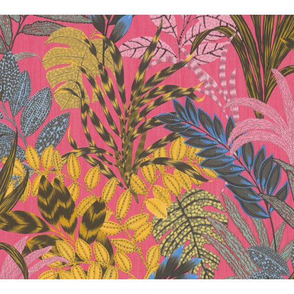 AS Creation Blumentapete Rosa Pink 866-378602 - 10,05 m x 0,53 m
