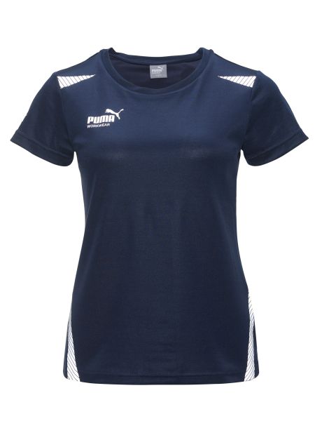 PUMA WORKWEAR ESSENTIALS Damen T-Shirt Marine - M 30-0222D-M