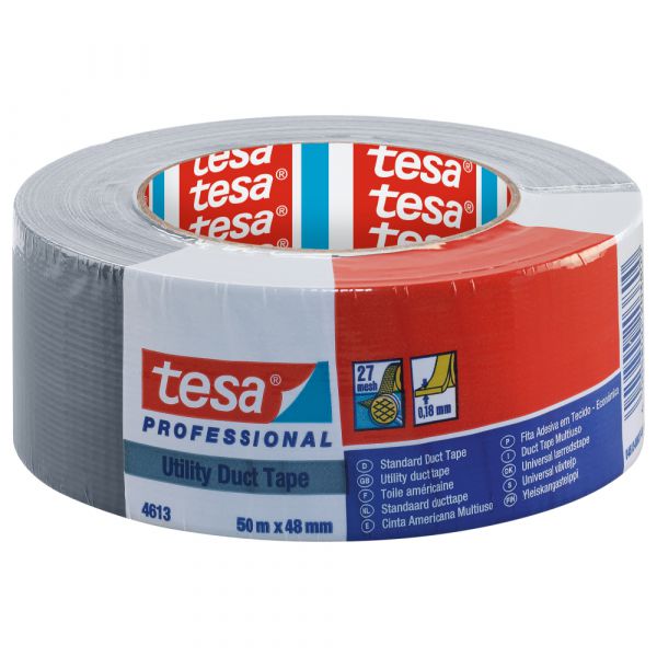 tesa Standard Steinband 4613 – 48mm x 50m, Silber