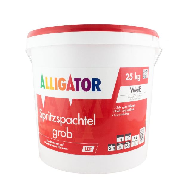 Alligator Spritzspachtel grob LEF – 25kg