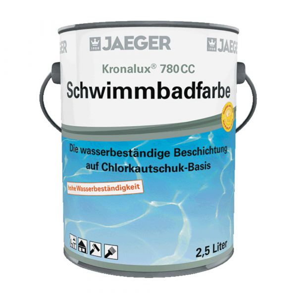 Jaeger 780cc Kronalux Schwimmbadfarbe - Einfach hier  bestellen