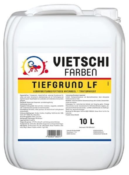 VIETSCHI Tiefgrund LF – 10 Liter - lösemittelfreies Hydrosol