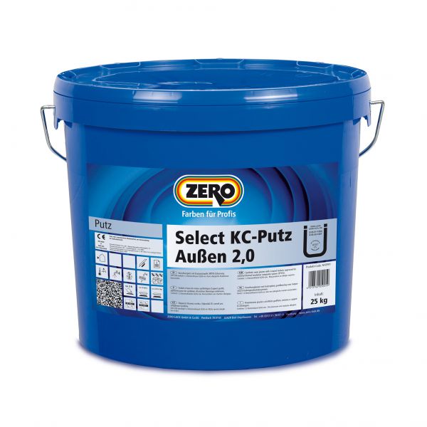 Zero Select KC Putz außen – 25kg - Hier bequem bestellen