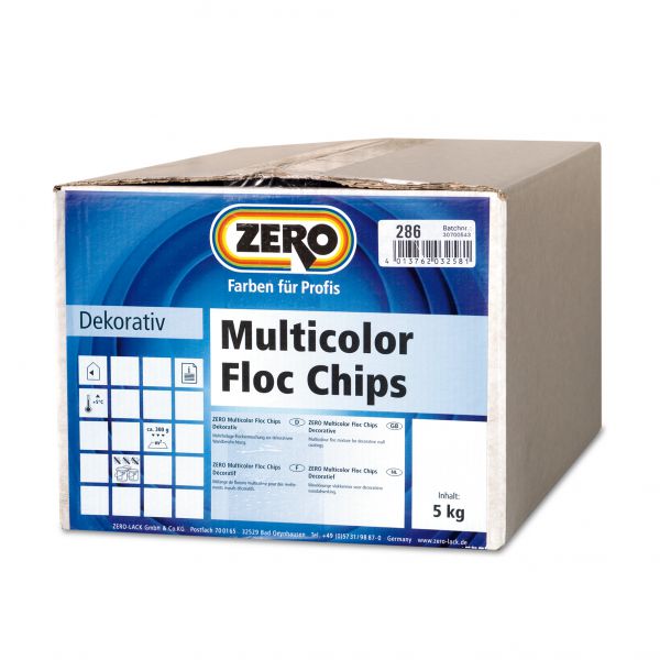Zero Multicolor Floc Chips – 5kg - Hier kreative Produkte bestellen