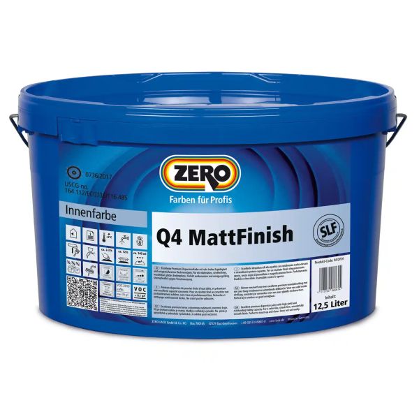 Zero Q4 MattFinish Wandfarbe