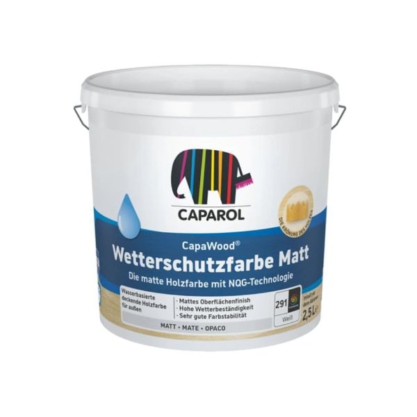 Caparol CapaWood Wetterschutzfarbe Matt