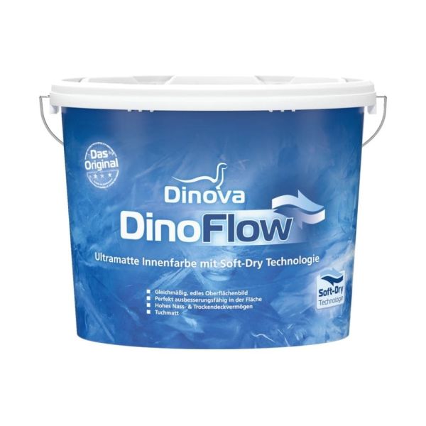 Dinova DinoFlow Ultramatte Wandfarbe