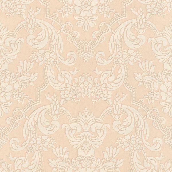 Rasch Vliestapete 570601 Rosa-Apricot Muster & Motive 10,05 m x 0,53 m