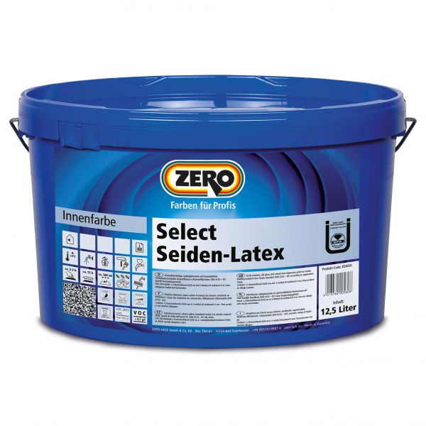 Zero Select Seiden Latex – 12,5 Liter - Hier bestellen