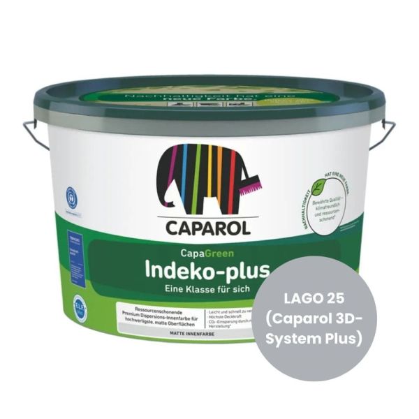 Restposten – Caparol Indeko Plus 2,5 Liter – LAGO 25 (Caparol 3D-System Plus)