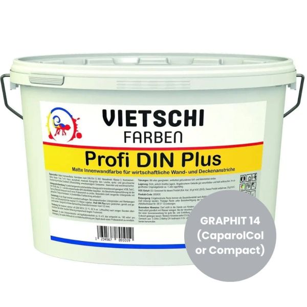 Restposten – VIETSCHI Profi DIN Plus – 5 Liter – GRAPHIT 14 (CaparolColor Compact)