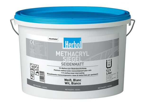 Herbol Methacryl Siegel - 5 Liter Blaugrau 5016307