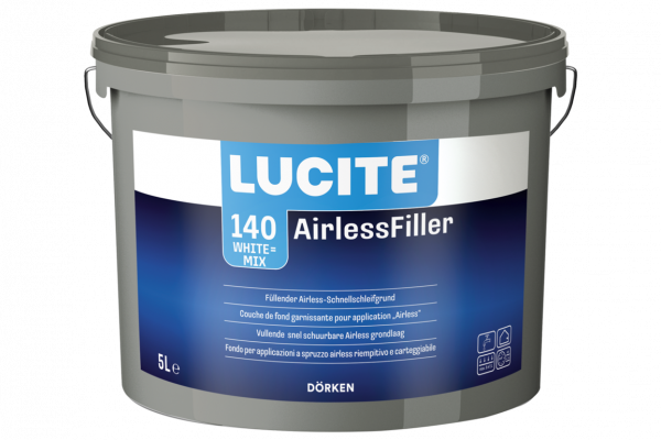 LUCITE 140 Airless Filler – 5 Liter