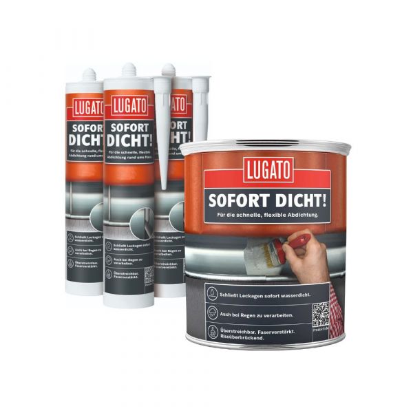 Lugato Sofort Dicht – Grau