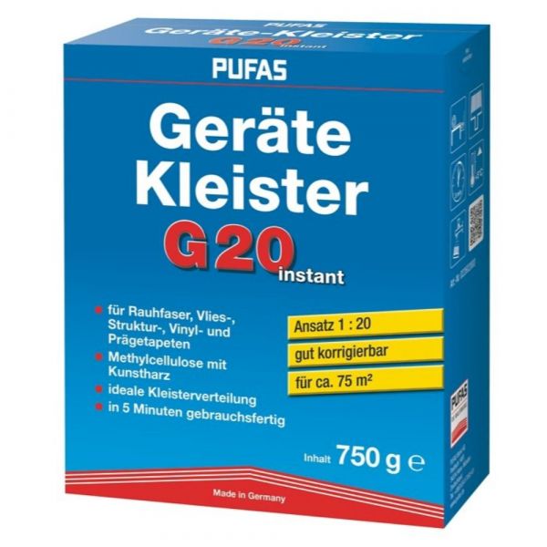 Pufas Geräte-Kleister G20 instant