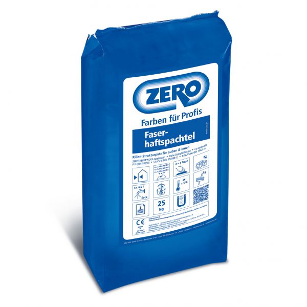 Zero Faserhaftspachtel – 25kg - Hier bequem bestellen