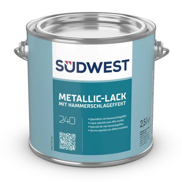 Südwest Metallic-Lack mit Hammerschlageffekt