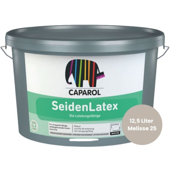 Restposten – Caparol SeidenLatex Wandfarbe 12,5 L. Melisse 25 (Caparol 3D-System)