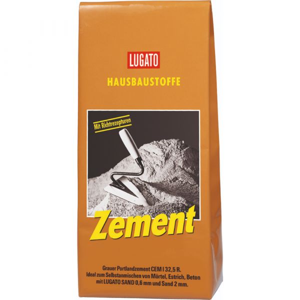 Lugato Hausbaustoffe Zement – 5kg