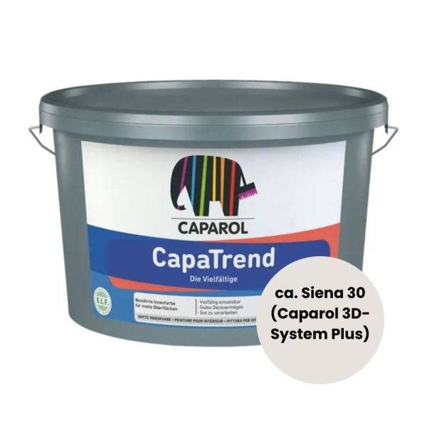 Restposten – Caparol CapaTrend – 2,5 Liter SIENA 30 (Caparol 3D-System Plus)