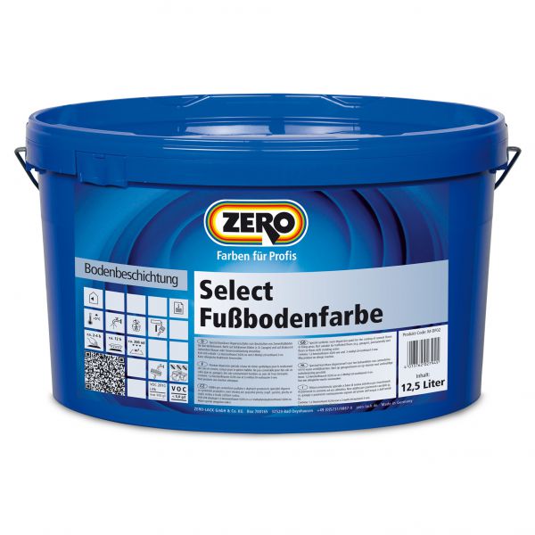 Zero Select Fußbodenfarbe 255 – 12,5 Liter